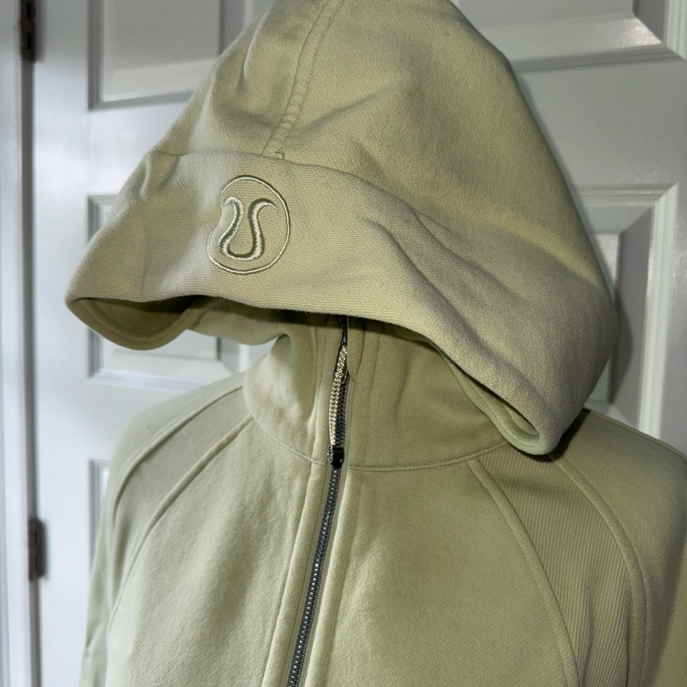 Lululemon Scuba Oversized Half Zip Hoodie Green